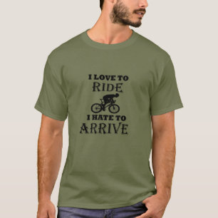 Lustigt cykliskt talande t shirt