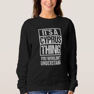 Lustigt Cypern Breed Quote Det är ett Cypern Sak C T Shirt