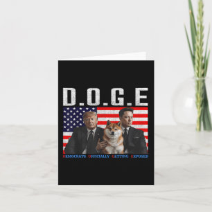 Lustigt D.o.g.e. Doge-demokrater får officiellt Ex Kort