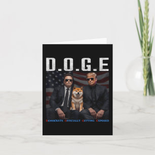 Lustigt D.o.g.e. Doge-demokrater får officiellt Ex Kort