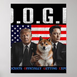 Lustigt D.o.g.e. Doge-demokrater får officiellt Ex Poster