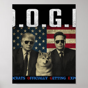 Lustigt D.o.g.e. Doge-demokrater får officiellt Ex Poster