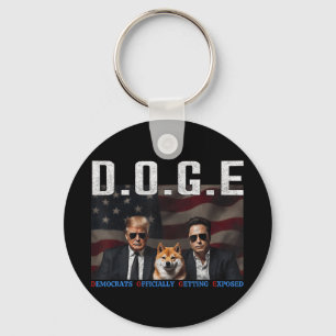 Lustigt D.o.g.e. Doge-demokrater kommer officiellt Nyckelring