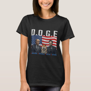 Lustigt D.o.g.e. Doge-demokrater kommer officiellt T Shirt