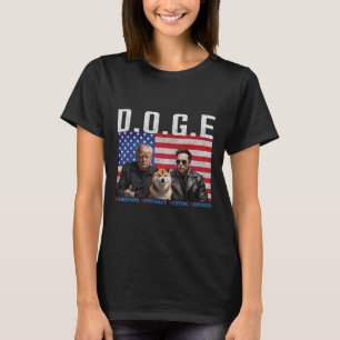 Lustigt D.o.g.e. Doge-demokrater kommer officiellt T Shirt