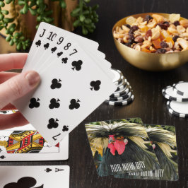 Lustigt Dåligt heatdagskycklingsnummer Casinokort