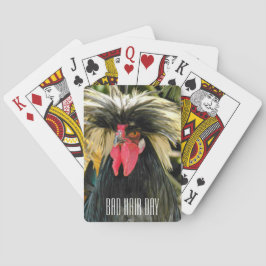 Lustigt Dåligt heatdagskycklingsnummer Casinokort