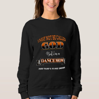 Lustigt Dancing-lag, dansercitat, Inte Gud, Dance  T Shirt