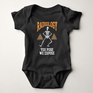 Lustigt Dancing Skeleton Xray Radiology Humor T Shirt