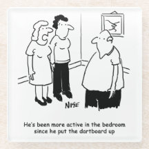 Lustigt Dart Player Gift. Funny