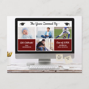 Lustigt de år som zoomas av, Studentfesten Foton Vykort