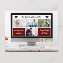 Lustigt de år som zoomas av, Studentfesten Foton Vykort