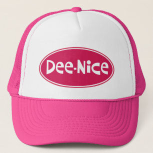 Lustigt "Dee-Nice" (Denise) Truckerkeps