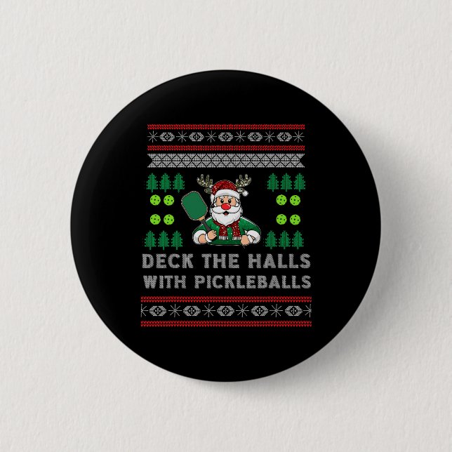 Lustigt dek Halls Vuldpickle Knapp (Framsida)