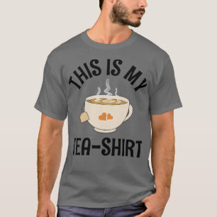 Lustigt designsvart text det här är mitt tete älsk t shirt