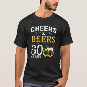 Lustigt designturer och Öl till min 60-åriga födel T Shirt