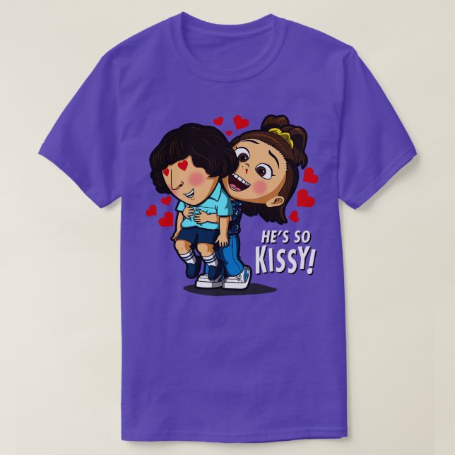 Lustigt dess så fluffy 80-talets TV-minnesparodi T Shirt (Design framsida)