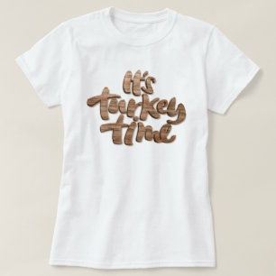 Lustigt det är Turkiets Thanksgiving Dinner Satt T Shirt