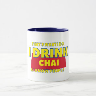 Lustigt det är vad jag gör när jag dricker Tea och Mugg