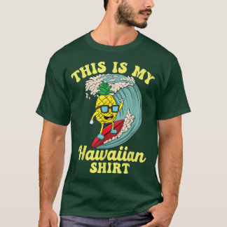 Lustigt det här är min Hawaiianska Tiki Design Sum T Shirt