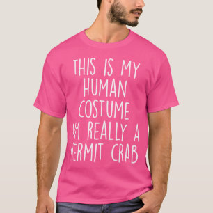 Lustigt det här är min människa. Jag är Verkligen T Shirt