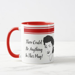 Lustigt det kan finnas något Retro Stil Mugg