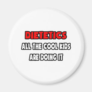 Lustigt dietitiska shieritrar och presenter magnet