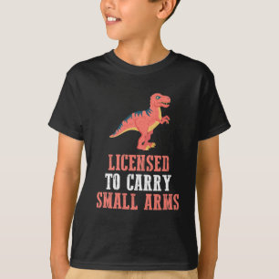 Lustigt Dinosaur - licensierad för transport av s T Shirt