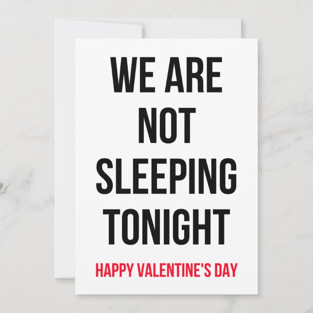 Lustigt Dirty Valentines dagskort Julkort (Framsida)