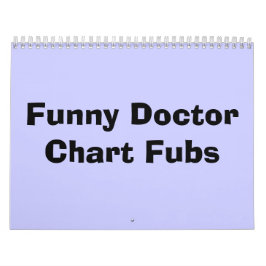 Lustigt DoctorChart Fubs Kalender
