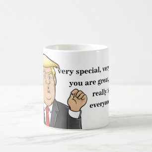 Lustigt Donald Trump Fars dag Pappa Mugg