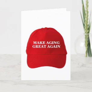 Lustigt Donald Trump MAGA Birthday: Gör åldrandet Kort