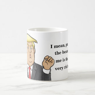 Lustigt Donald Trump Mugg