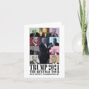 Lustigt Donald Trump Revenge Tour Ultra Mega Tou Kort