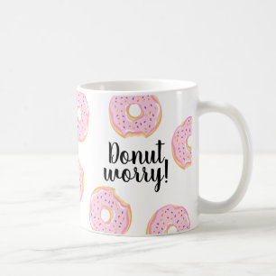 Lustigt Donut-kaffe Mugg
