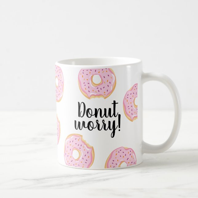 Lustigt Donut-kaffe Mugg (Höger)