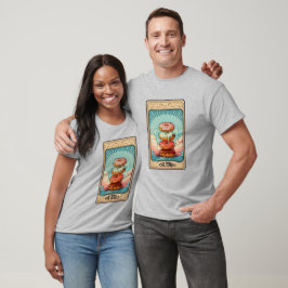 Lustigt donut Tarot Card T Shirt