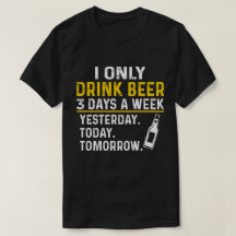 Lustigt drickande Shirt, Beer Älskare