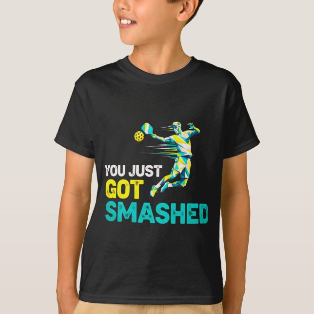 Lustigt "Du bara Har Saschat" Pickleball T Shirt (Framsida)