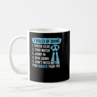 Lustigt Dyka Manar Women Divers Diving Buddi Kaffemugg
