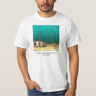 Lustigt dykande humor Tee Shirt
