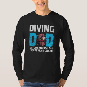 Lustigt dykande tillbehör och kläder för Manar och T Shirt