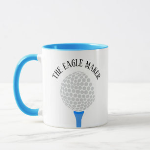 Lustigt Eagle Maker Golf Boll Tee Mugg