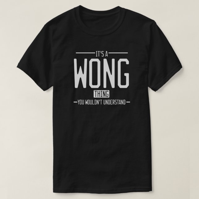 Lustigt efternamn, kul familj t shirt (Design framsida)
