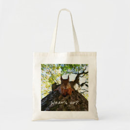 Lustigt ekorre Cute Animals Hej därifrån från Hi H Tygkasse