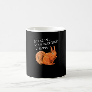 Lustigt ekorre kaffemugg