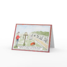 Lustigt ekorre Tecknad födelsedagskort