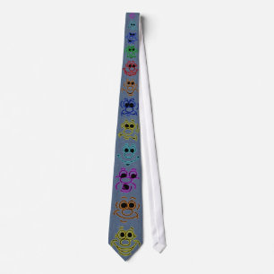 Lustigt emotion Tie Slips