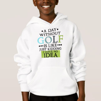 Lustigt en dag utan golf är som att bara hålla t shirt