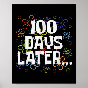 Lustigt en hundra dagar senare, 100 dagar i skolan poster